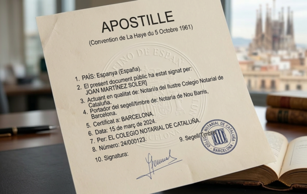 Apostilla de La Haya en Barcelona: guía rápida 2026