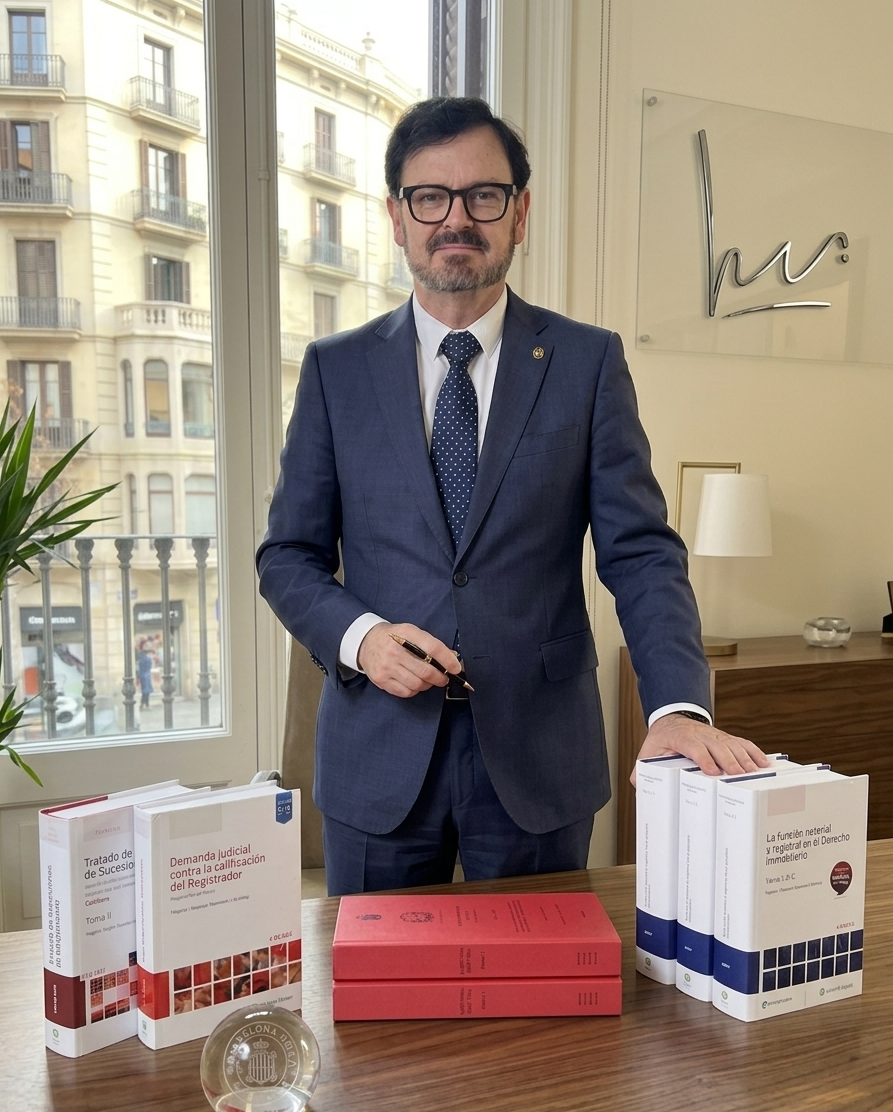 Ruperto Isidoro Martínez, notario titular en Nou Barris, Barcelona